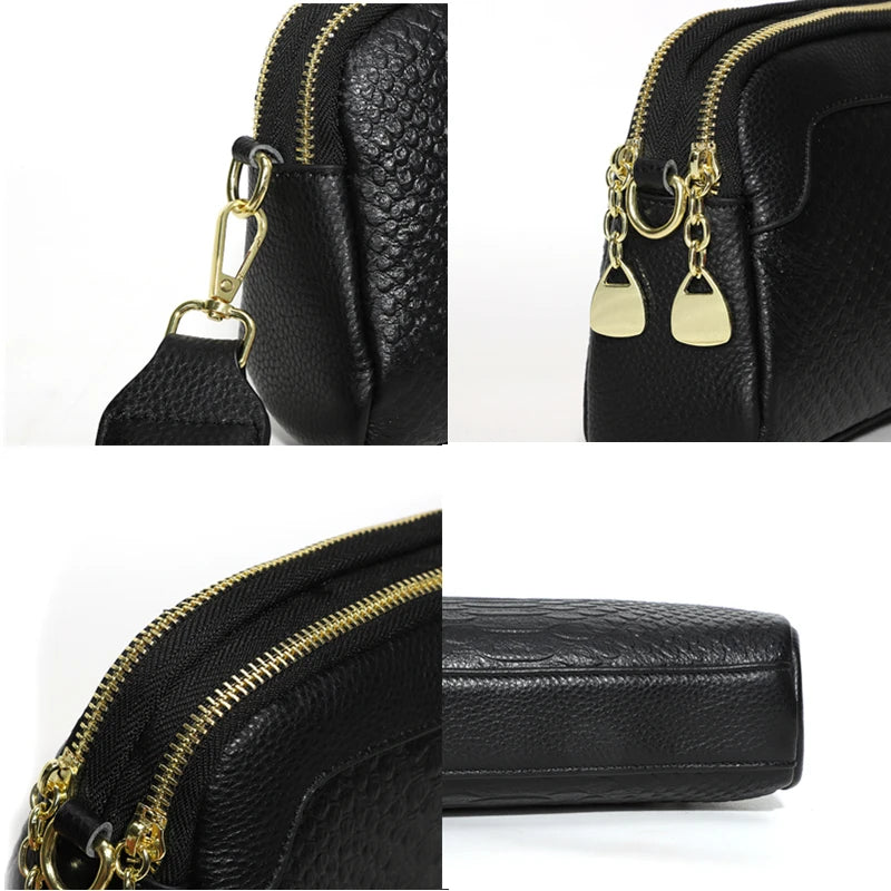Bolsa Feminina de Couro Legítimo Gabriela