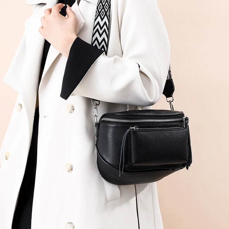 Bolsa Feminina de Couro Legítimo Ohana