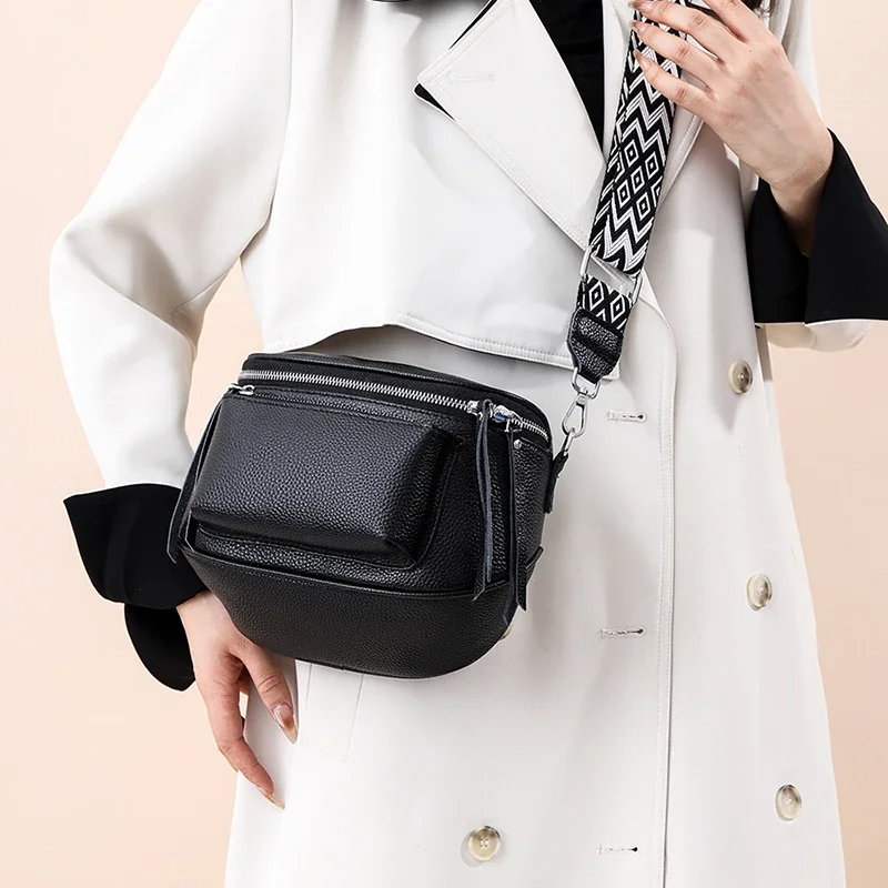 Bolsa Feminina de Couro Legítimo Ohana