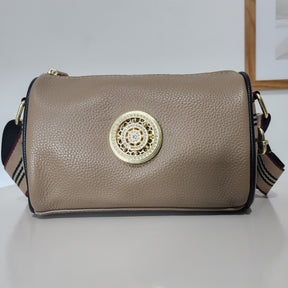 Bolsa Feminina de Couro Legítimo Rose