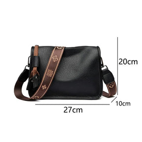 Bolsa Feminina de Couro Legítimo Daniela