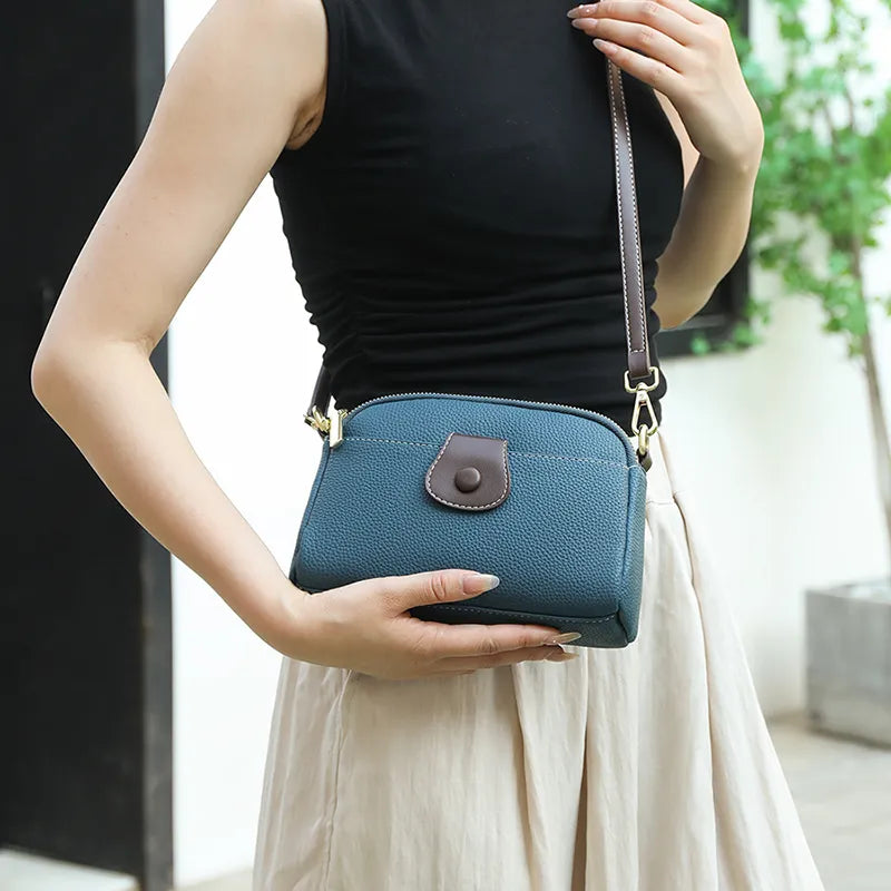 Bolsa Feminina de Couro Legítimo Beatriz