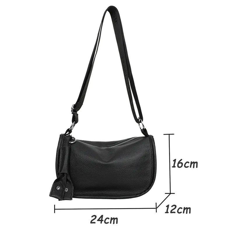 Bolsa Feminina de Couro Legítimo Alexia