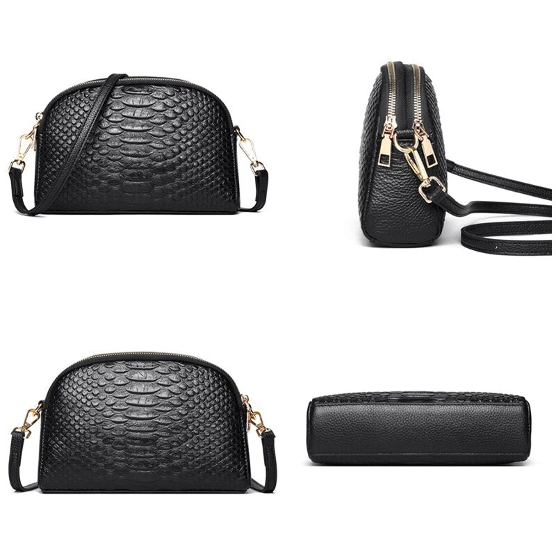 Bolsa Feminina de Couro Legítimo Gabi