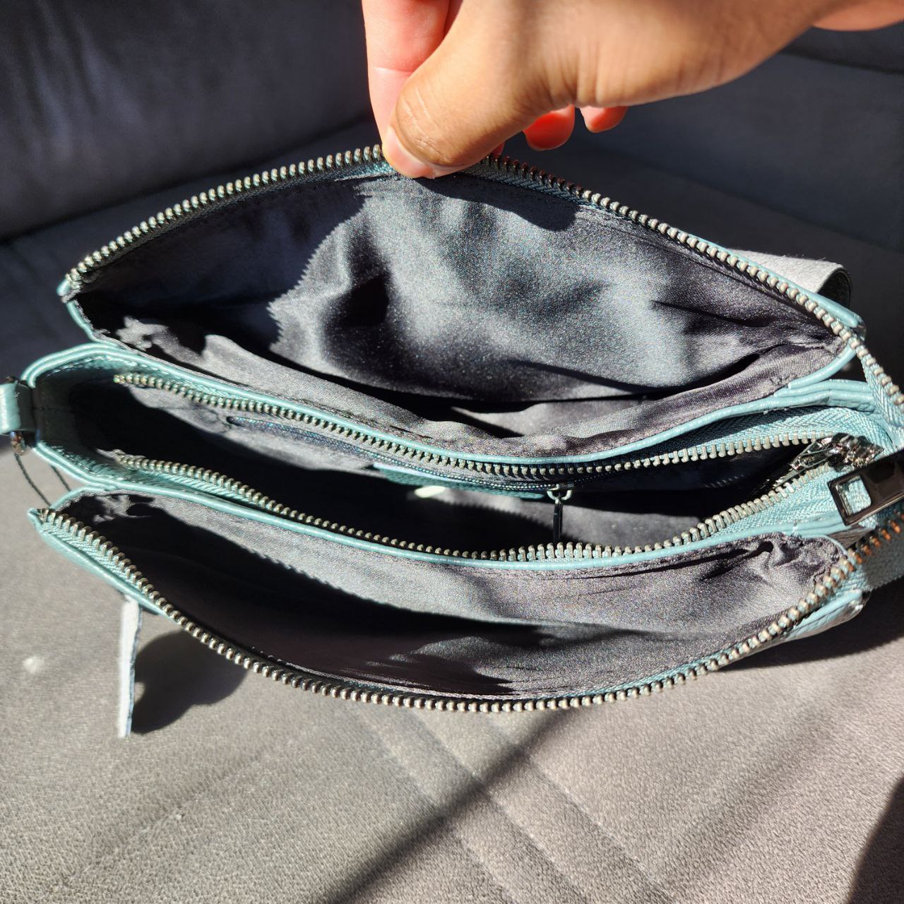 Bolsa de Couro Legítimo Verônica Estruturada