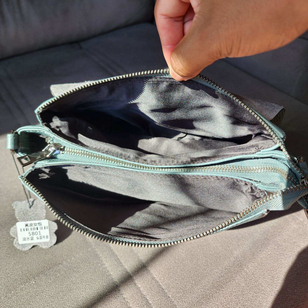 Bolsa de Couro Legítimo Verônica Estruturada