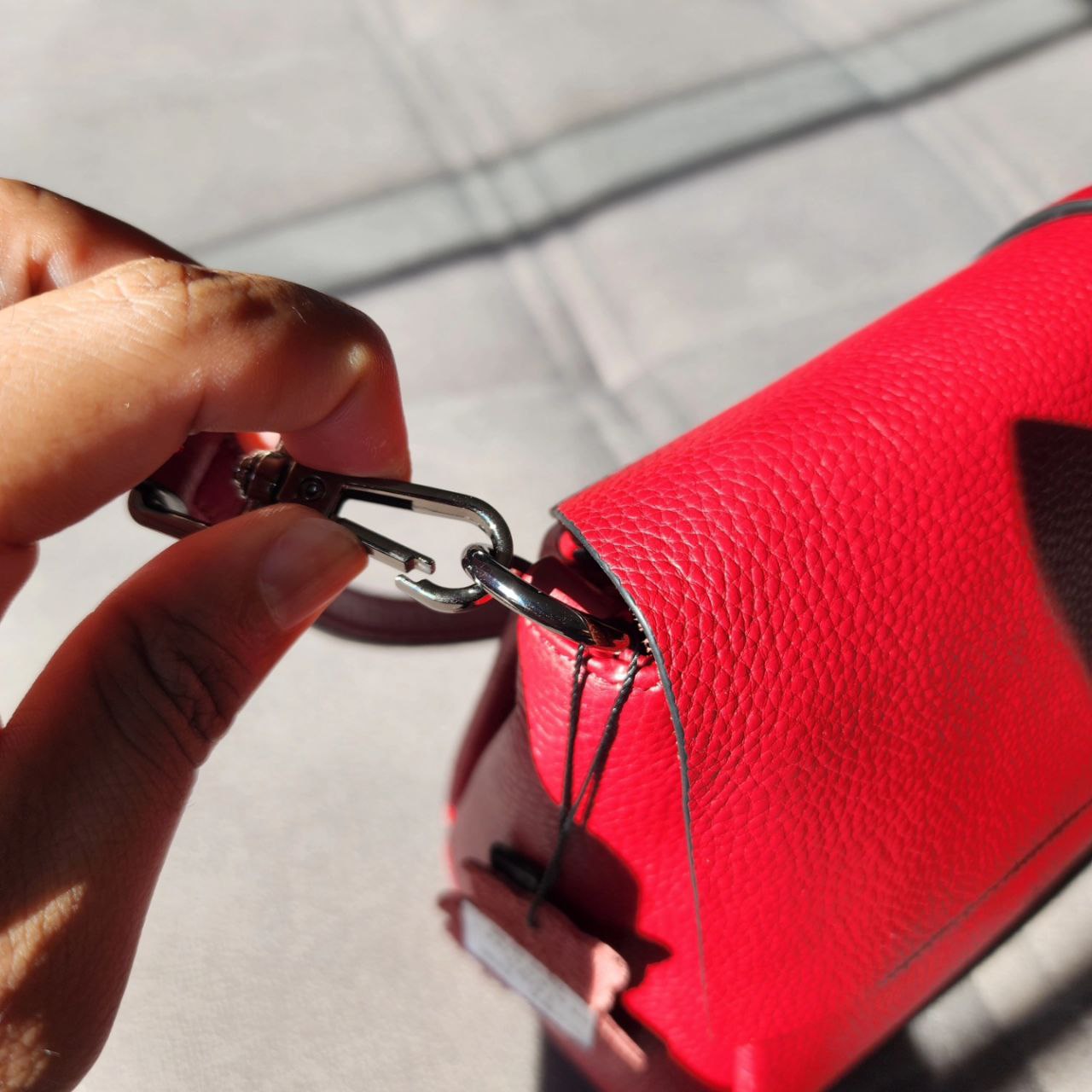 Bolsa de Couro Legítimo Verônica Estruturada