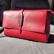 Bolsa de Couro Legítimo Verônica Estruturada
