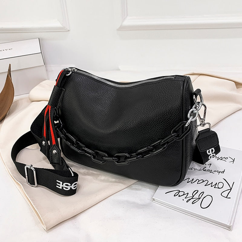 Bolsa Feminina de Couro Legítimo Miller