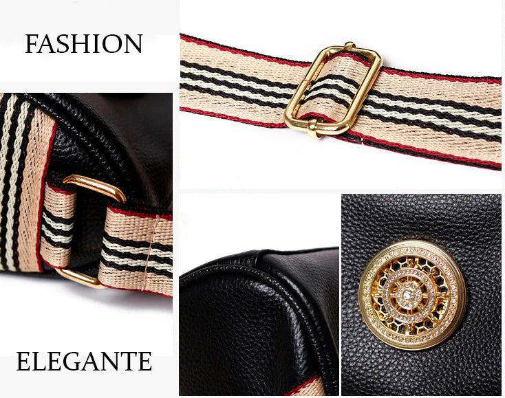 Bolsa Feminina de Couro Legítimo Rose  Bolsa Feminina de Couro Legítimo  Bolsa de Couro  Bolsa de couro Barata  Bolsa de couro em promoção