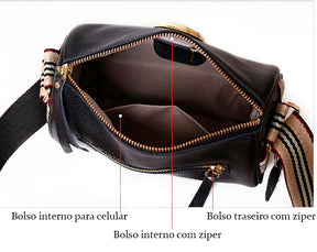 Bolsa Feminina de Couro Legítimo Rose  Bolsa Feminina de Couro Legítimo  Bolsa de Couro  Bolsa de couro Barata  Bolsa de couro em promoção
